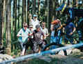 BigBike-Action. Auf der ehmaligen Worldcup-Strecke.