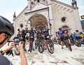 It's not the Milan Cathedral, but it's enough to impress the Insta world: just before the starting grid in Malè.