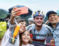 In addition to the top spot on the podium, Vidaurre's main goal is to promote the sport of biking in Chile. He already has no shortage of fans.