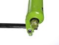 Just like Rockshox, DVO only has one adjusting screw to adjust the rebound. This makes setup easier, but leaves less room for fine-tuning.