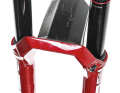 Welcome added value: Rockshox supplies the ZEB including a mini mudguard.