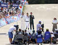 Größter Erfolg: Der Südafrikaner Alan Hatherly freute sich über den Gewinn der Bronze-Medaille hinter Gold-Gewinner Tom Pidcock aus England und Silber-Gewinner Victor Koretzky aus Frankreich