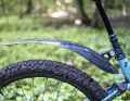 Downhill star Danny Hart relies on fenders from the UK when riding in the rain