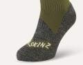 Keep feet nice and warm and dry: Bike socks with wool content and a waterproof membrane. Current models have improved greatly in terms of fit and comfort.