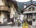 The BIKE Transalp also often leads through the Val di Sole. Then on the new cycle path through the valley.