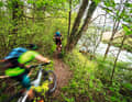 Almost endless, but also highly frequented: the unique Isar trails in the south of Munich.