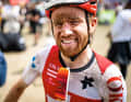 Mathias Flueckiger has reason to be happy again. Here during the UCI Cross Country World Cup in Pal Arinsal, Andorra, in September.