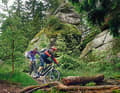 Due to its location on the border with the Czech Republic, the trails in the Fichtelgebirge are less frequented.