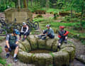 A short break at the source of the Eger. Incidentally, the Main, Naab and Saale also have their sources in the Fichtelgebirge.