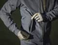 There are classic slit pockets on the sides