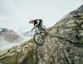 The trail on the rim of the Aletsch Glacier is fascinating with its view of the ice and truly athletic approach to the route.