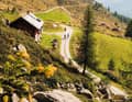 Natural fence: The mighty 3000 metre peaks of the main ridge draw the border to Tyrol.