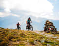 On the local Speikboden mountain in the Ahrntal Valley, you can go over the 2000 metre mark.
