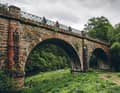 Trains rumbled over the Neidpath Viaduct near Peebles from 1864. Today it is a category A monument.