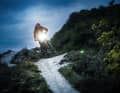 In the dark season, a light is important for every biker.