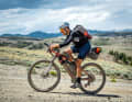 Extreme biker Ulrich "Uba" Bartholmoes won the legendary Tour Divide on a converted BMC Twostroke 2025.