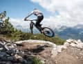 Top Gun: Der neue Verbindungstrail im Bikepark Dolomiti Paganella.
