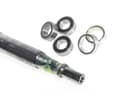 Versatile: On the Wolftooth, the Q-factor can be adjusted between 51, 55 and 59 millimetres using two spacer rings (right). No other manufacturer offers this option.