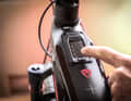 The Avinox display can be operated by touch.