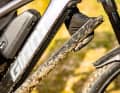 The Reign E+ offers complete flexibility when it comes to the battery. The 580 battery can be removed quickly, and a range extender is also available as an optional accessory that fits onto the down tube. | Adrian Kaether