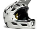 Met Parachute MCR - The Parachute is a pioneer in a category that is becoming increasingly popular: lightweight full-face helmets with a removable chin bar. The advantages are obvious: good ventilation on the uphill and maximum protection on the downhill. The magnetic fastening system is clever, allowing the chinbar to be released in no time at all. Weight: 840 grams; ASTM-certified.
