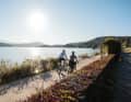 The Latin term "ad meridiem" means "towards the sun" and describes the route's orientation towards the south.