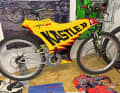 Highspeed-Bolide: Das Rekordbike von Giovanna Bonazzi (158 Km/h auf Schnee).