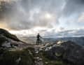 Norway’s mountains seem higher because the clouds hang lower up here in the north.