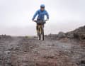Lanzarote: Im Nationalpark Timanfaya setzt plötzlich Regen ein und die Temperaturen kippen. Toll, Weihnachten hatte ich mir anders vorgestellt.