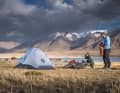 Alone, yet never unobserved: camping in the highlands of Afghanistan.