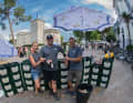 Fancy some refreshment? Bitburger 0.0 provided the finishers with chilled drinks for free.