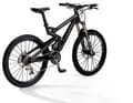HMF carbon fibres were used for the 2006 top model Scott Ransom LTD and the Ransom 10 shown here. Only the chainstays were made of 6061 aluminium.