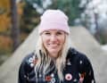 Slopestyle rider Kathi Kuypers from Rosenheim.