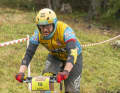 Check the suspension travel! A joke at the front, nothing at the back. That's how many people started at the 1993 European Downhill Championships.