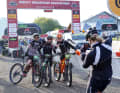 A quick snapshot, then it's off to the start box.