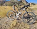 After the conversion, the Cannondale Scalpel is a mixture of race bike, gravel bike and time trial bike.