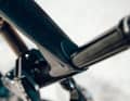 Here too, the seat clamp is integrated into the frame.
