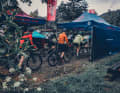 Bit by bit, you set off on one of the four gravel routes.