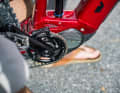 The E-Escarpe is powered by Shimano EP801.