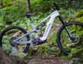 Barel's workhorse for the E-Enduro World Cup: the Canyon Strive:On CFR LTD with 170/165 millimetre travel and Bosch CX Race.
