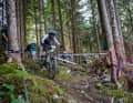 Ride to the podium: Ines finished 3rd in the EDR-E discipline at the World Cup in Portes du Soleil.