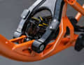 Martin Saida, the designer behind the Czech brand Zoceli, allows the combination of a short rear triangle and an easily accessible bottle cage position with his elaborate frame.