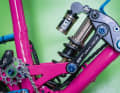 SUBA Flow: The kinematics and the lightweight, gearless rear wheel are designed to optimise suspension performance.