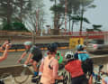 It took the Alaskan-born ultra-cyclist 108 days to cycle around the world.