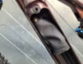 The removable battery and Swat bag are both located in the down tube.