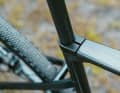 The seatpost clamp is smartly integrated