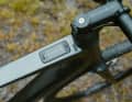 A 2-inch colour display in the top tube shows the most important data.