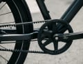 Belt drive ensures low-maintenance handling.