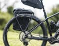 There is also space for a pannier rack on the rear of the aluminium frame.