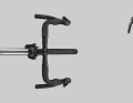 The cables are integrated into the stem for a clean look